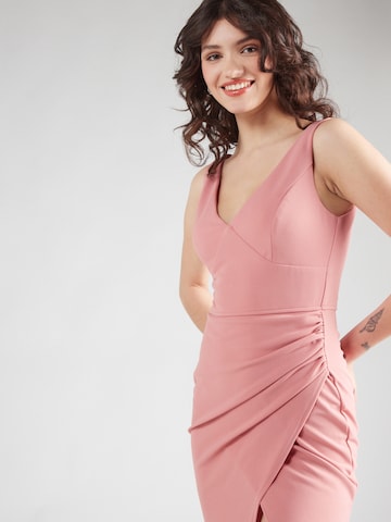 Skirt & Stiletto Платье 'Melody' в Ярко-розовый