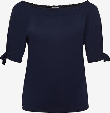 SHEEGO Shirt in Blue: front