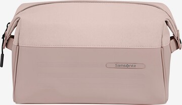 SAMSONITE Toiletry Bag 'Stackd' in Pink: front