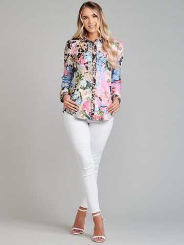 Schiffhauer Munich Blouse 'Saint Tropez' in Roze