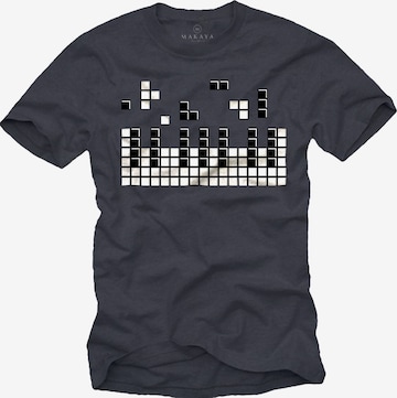 MAKAYA Shirt in Grey: front