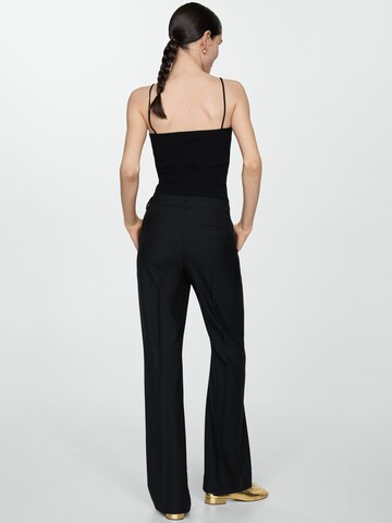 MANGO Knitted top 'ANGELINA' in Black