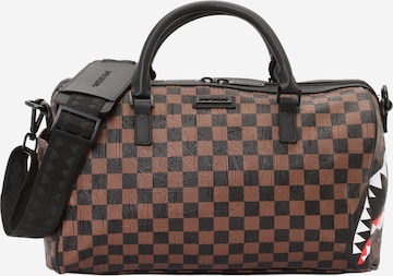 Sac de voyage 'CHECK 2 EMBOSS' Sprayground en marron : devant