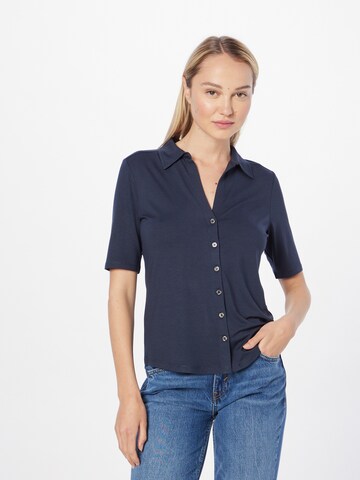 Marc O'Polo Blouse in Blauw: voorkant