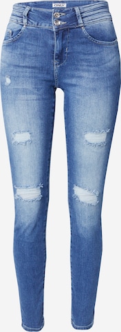 ONLYSkinny Traperice 'ONLBLUSH' - plava boja: prednji dio