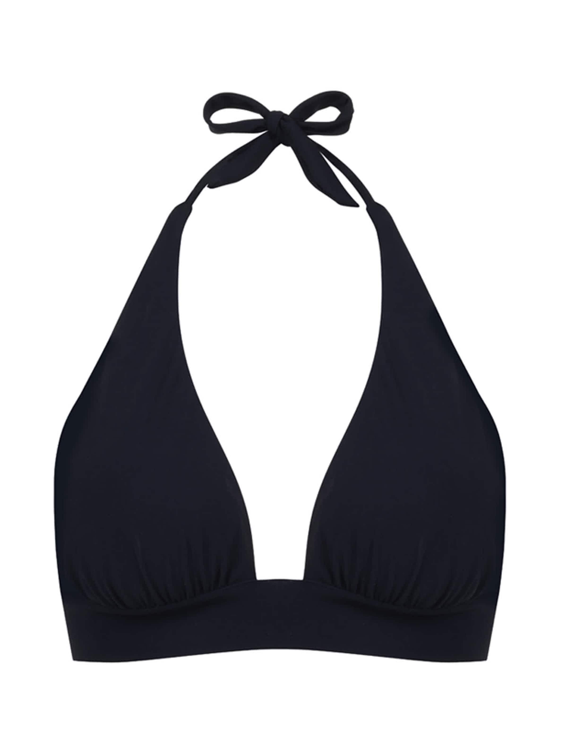 PAIN de SUCRE Triangel Bikinitop 'Donia' in Schwarz: Vorderseite