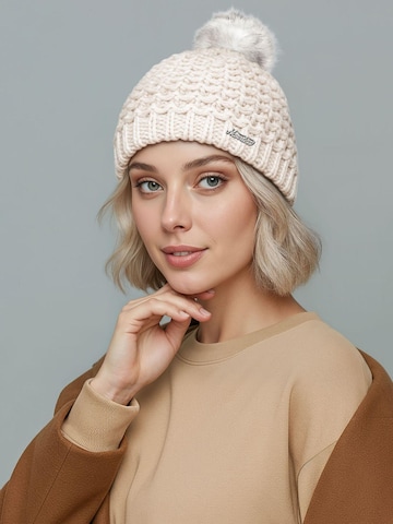 Neverless Mütze '1978' in Beige