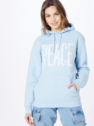 EINSTEIN & NEWTON Sweatshirt 'Paix' in Blau: predná strana