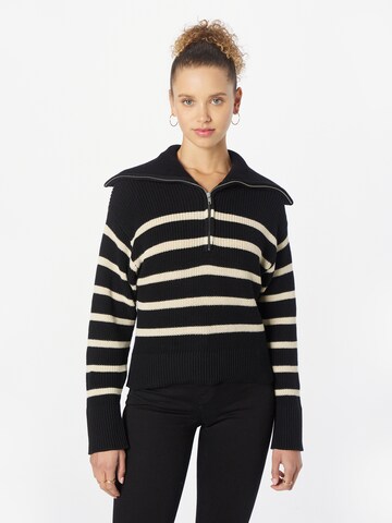 Monki Pullover in Schwarz: predná strana