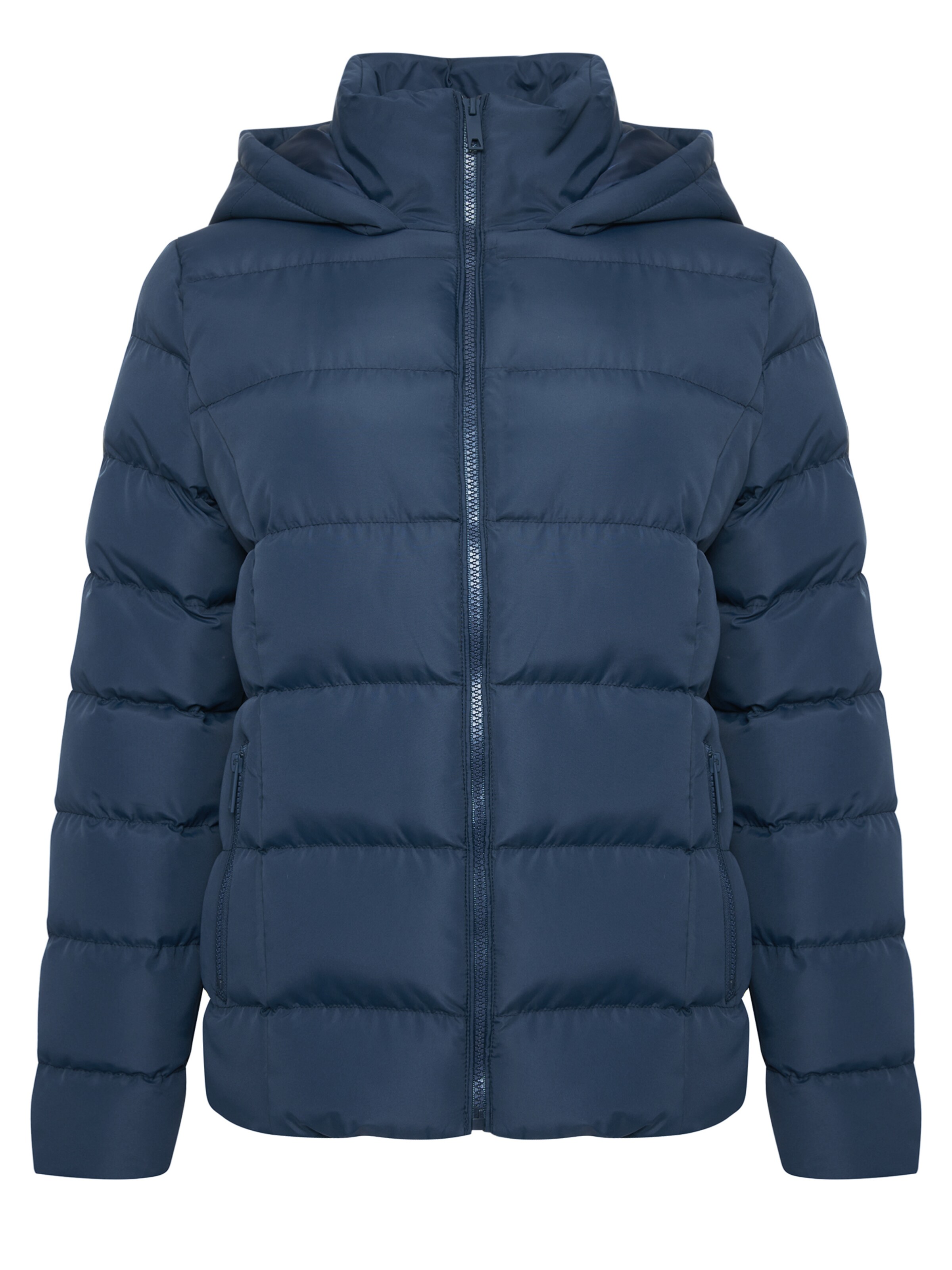 Threadbare Between-season jacket 'Dianna' in Blue: front