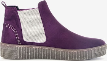 GABOR Chelsea Boots in Purple