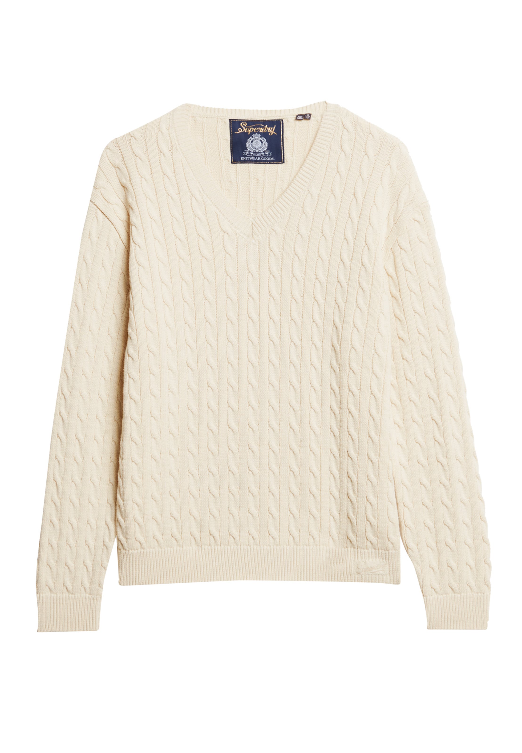 Superdry Pullover in Beige: Vorderseite