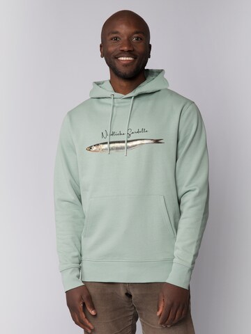 Watapparel Sweatshirt in Green: front