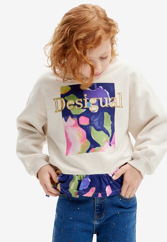 Desigual - Sudadera en blanco