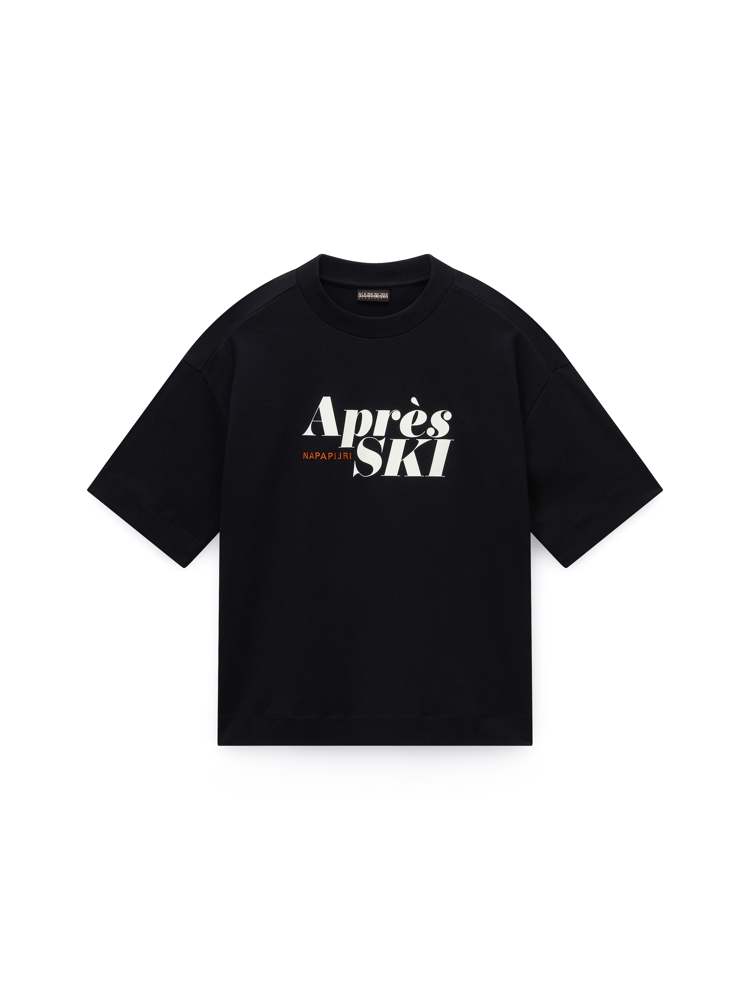 NAPAPIJRI Koszulka w kolorze czarny: przód