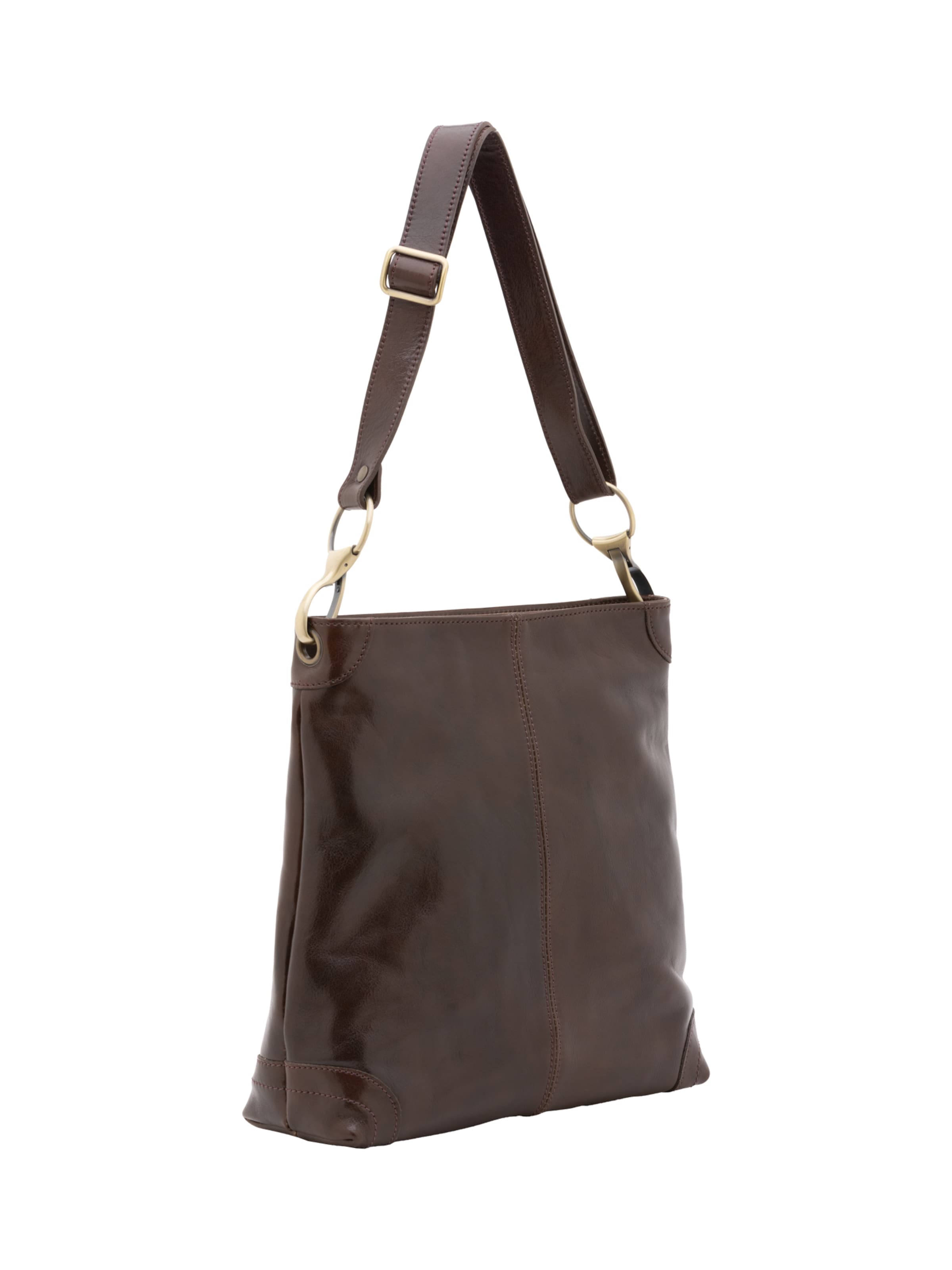Viola Castellani Crossbody Bag in Brown: front