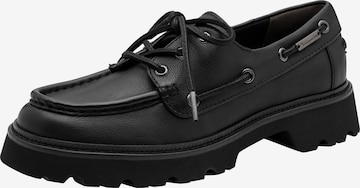 Mocassin Tamaris en noir : devant