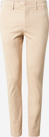 Pepe Jeansregular Chino hlače - bež boja: prednji dio