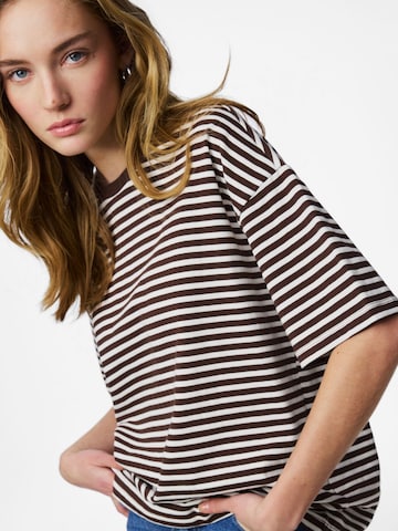 PIECES Shirts 'PCSadie' i brun