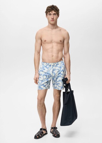 MANGO MAN Board Shorts in Blue