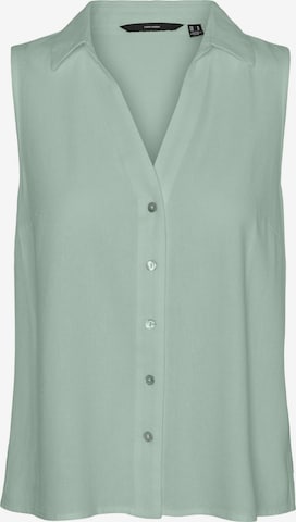 VERO MODA Blouse 'MYMILO' in Green: front
