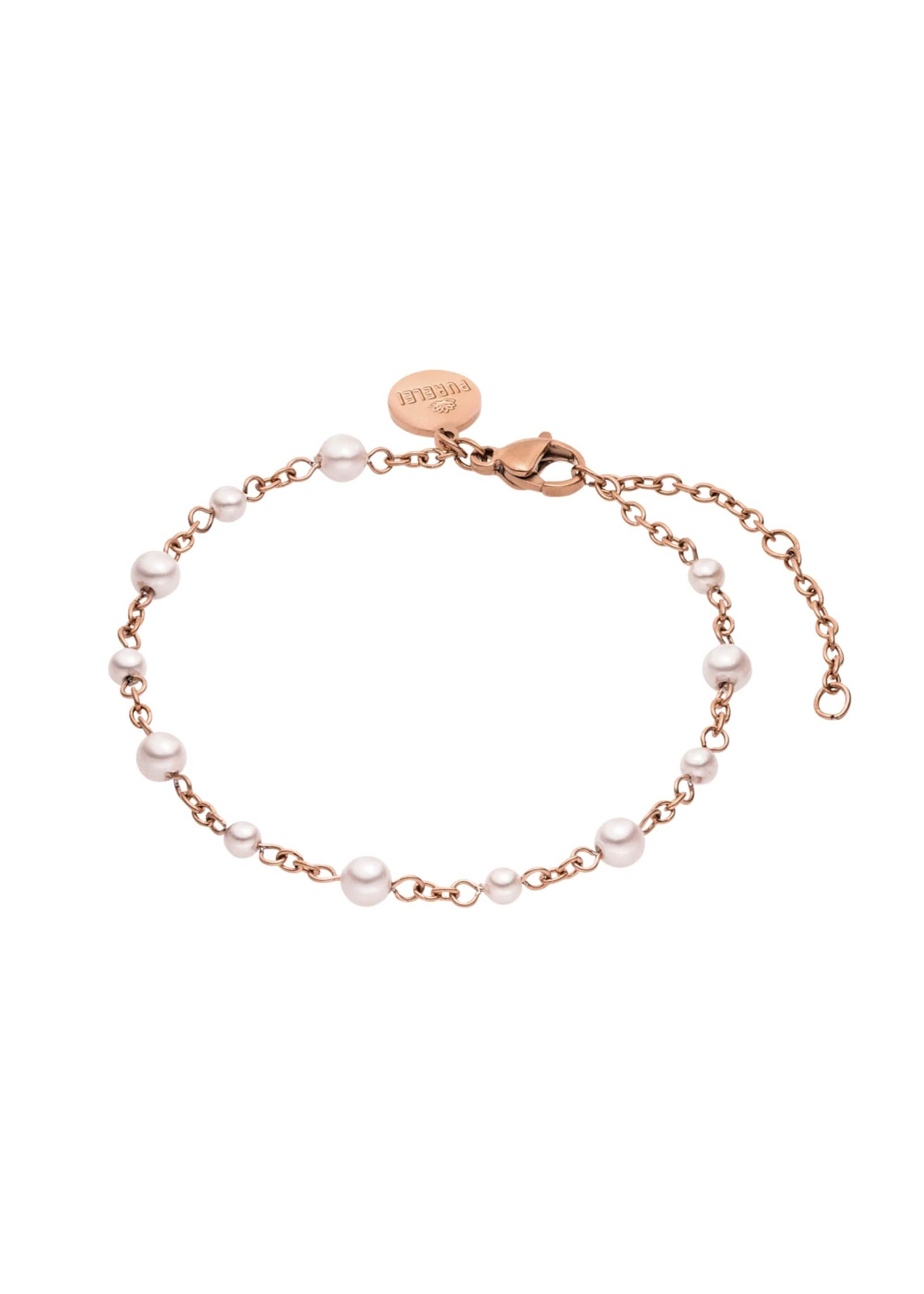 Bracelet 'Adore Pearl' PURELEI en or : devant