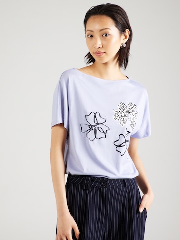 ESPRIT T-shirt i lila: framsida