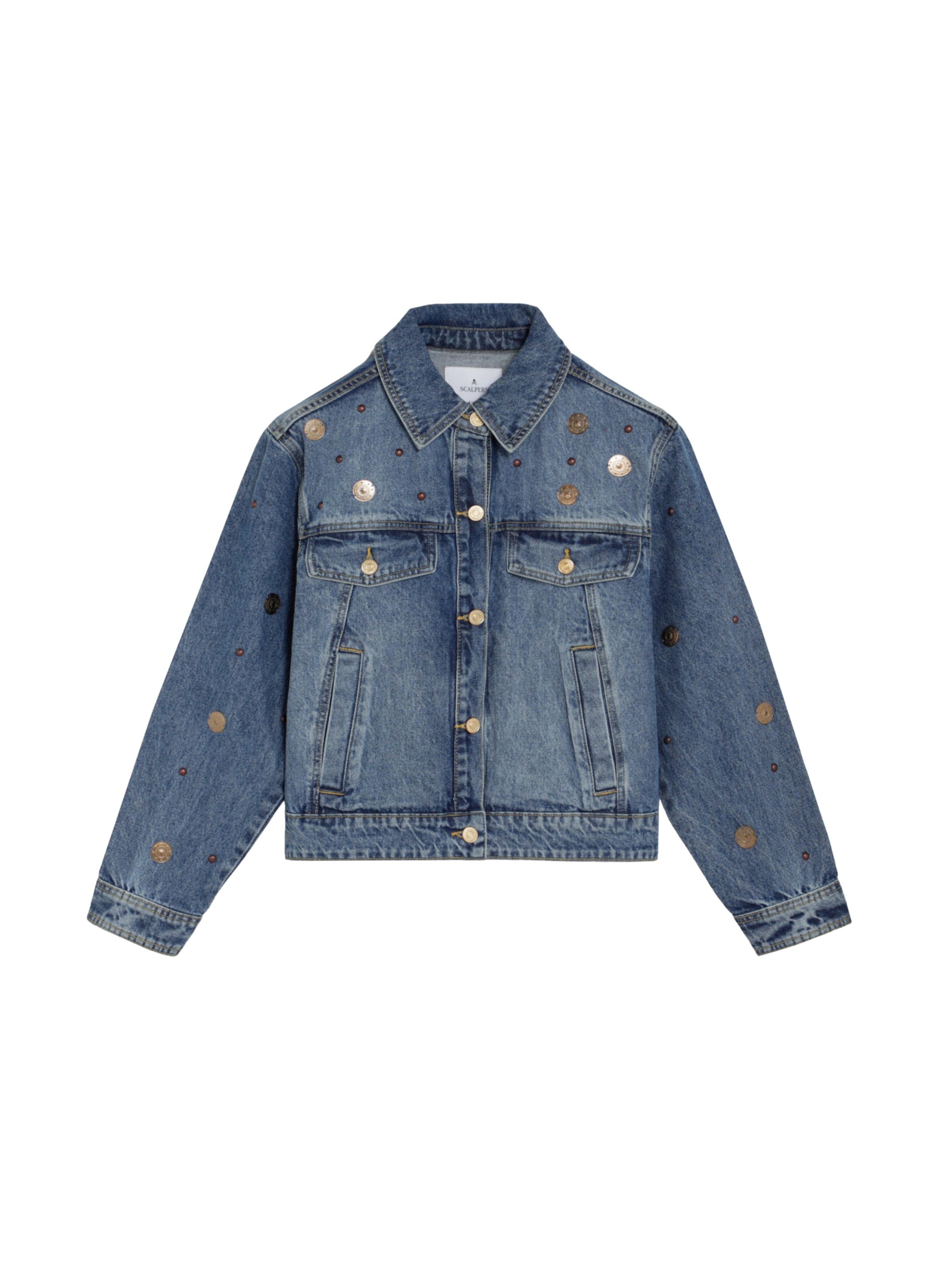 Veste mi-saison ' ' Scalpers en bleu : devant