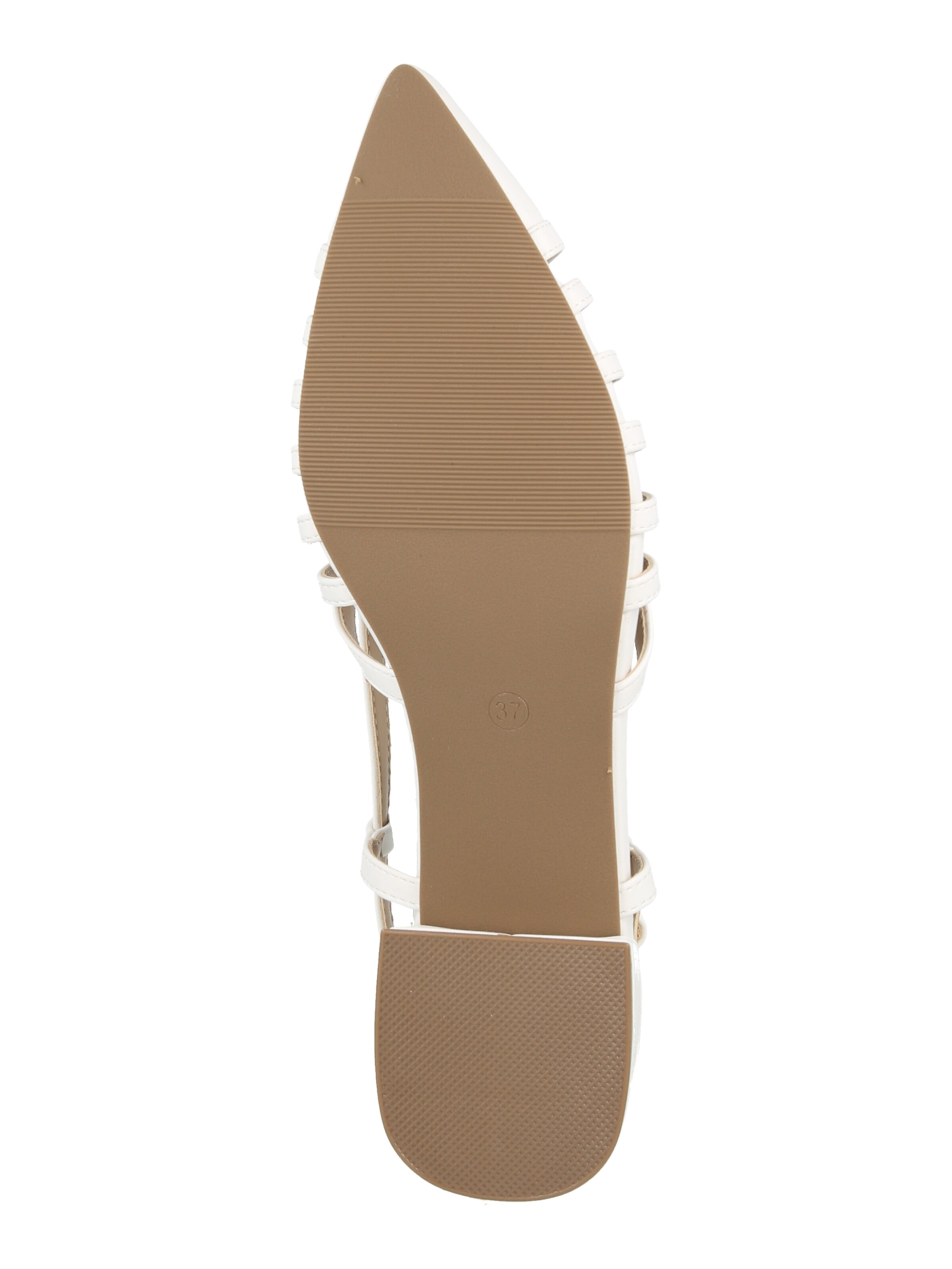 ABOUT YOU - Zapatos destalonado 'Cosima' en blanco