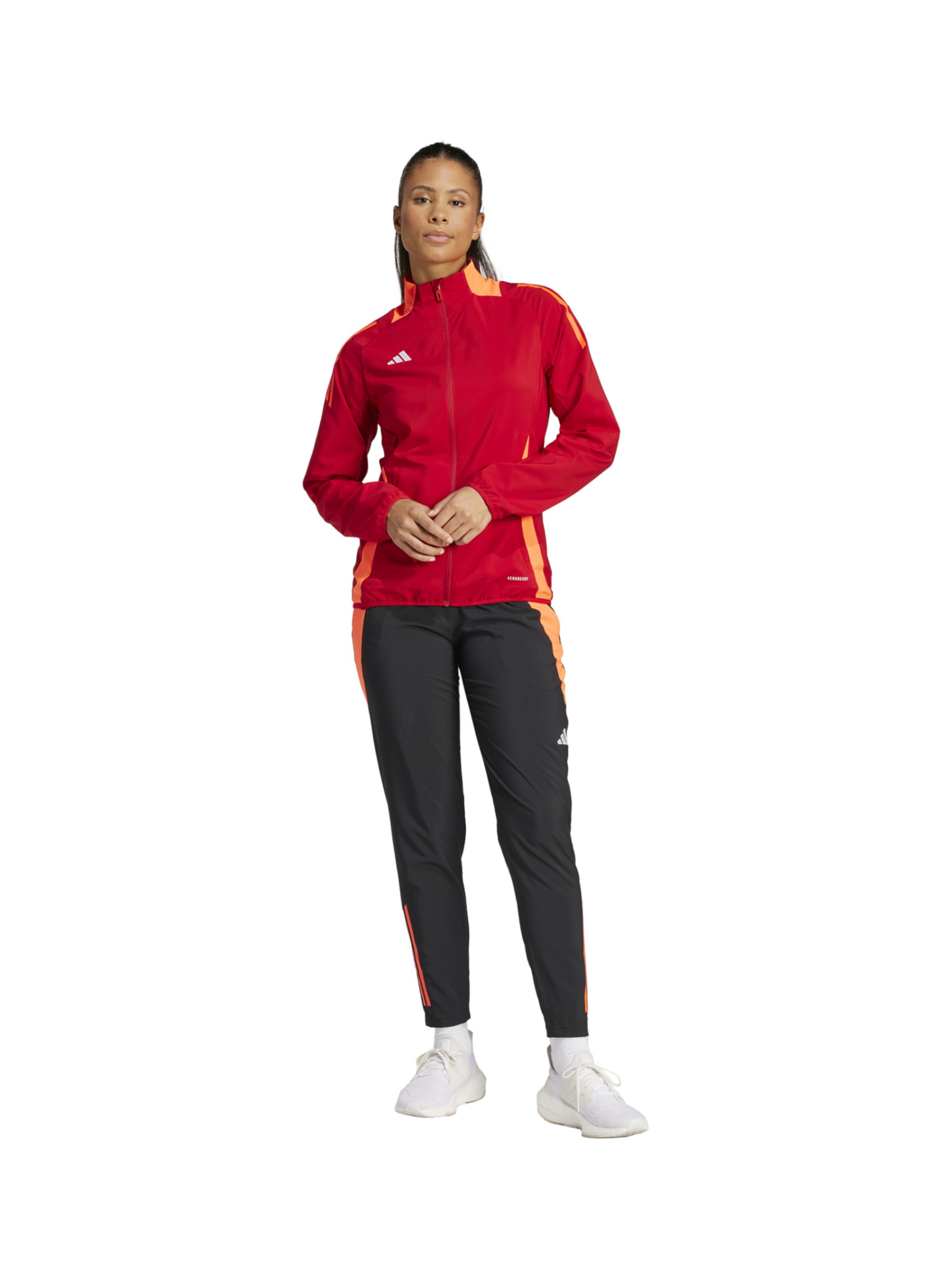 ADIDAS PERFORMANCE Athletic Jacket in Red