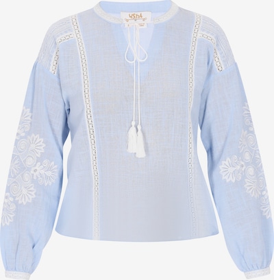 usha FESTIVAL Bluza 'Spring Summer' u svijetloplava / bijela, Pregled proizvoda