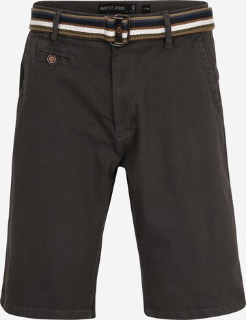 INDICODE JEANS Chino 'Royce' in Grijs: voorkant