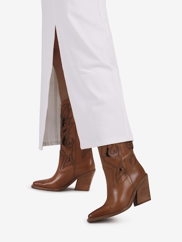 Bottes de cowboy 'New-Kole' BRONX en marron