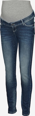 MAMALICIOUS Slim fit Jeans 'Akosta' in Blue: front