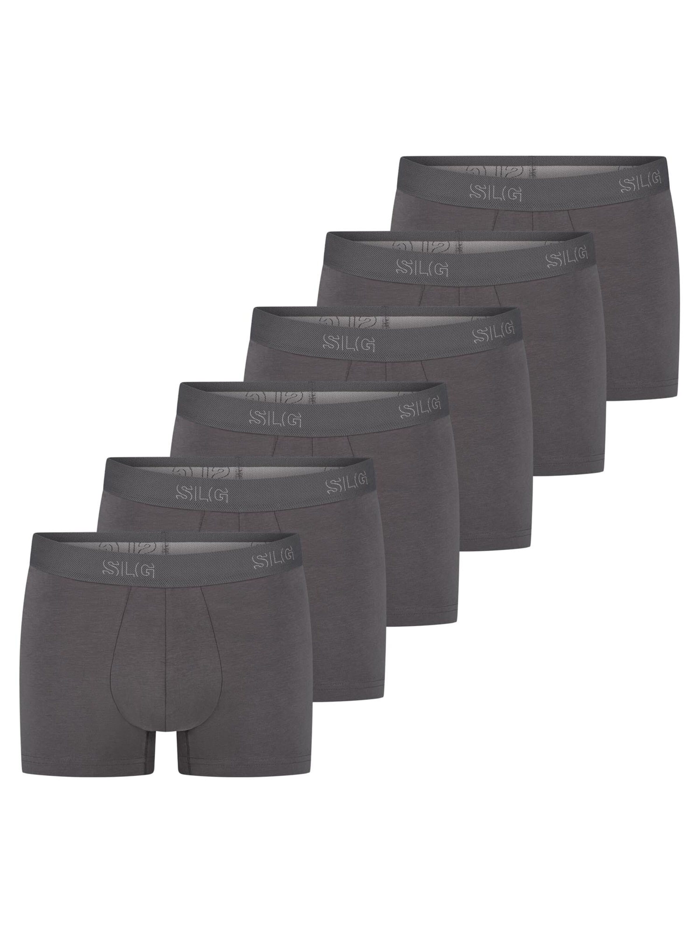 SLOGGI Boxershorts 'SLG Base'‌‌‌‌‌‌‌‌‌‌ in Grau: Vorderseite