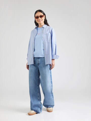 mėlyna Calvin Klein Jeans Marškinėliai