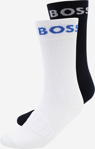 Chaussettes BOSS en noir : devant