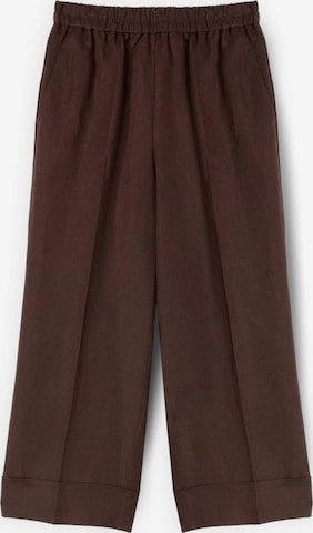 Pantalon MOTIVI en marron : devant