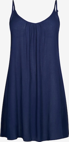 Zizzi Sommerkleid 'Erose' in Blau: predná strana