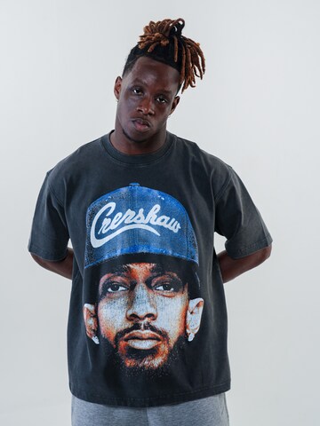 T-Shirt 'NIPSEY HUSSLE TEE' ATELIER OF FAITH en gris