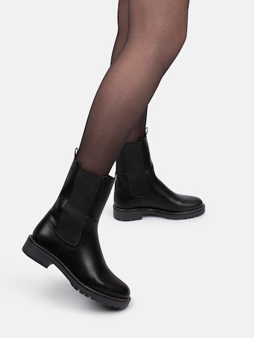 POSH by Poelman Chelsea boots in Zwart