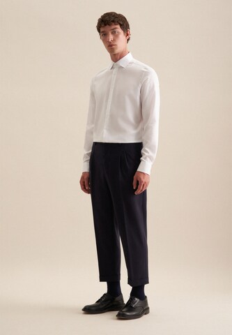 SEIDENSTICKER Slim fit Business shirt in White