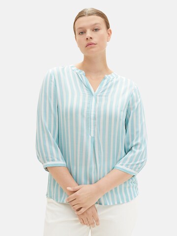 Tom Tailor Women + Blouse in Wit