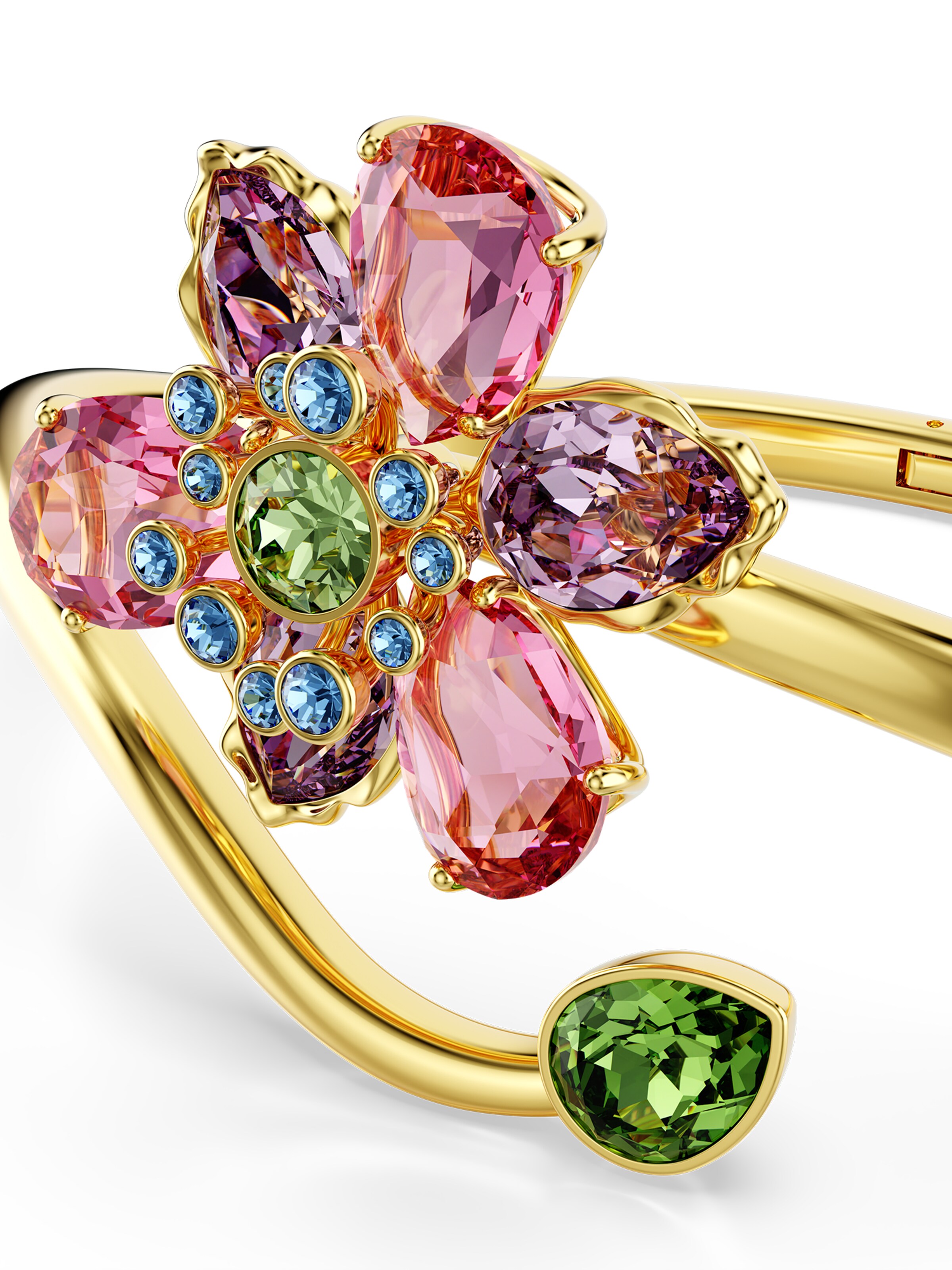 Bracelet 'Idyllia' Swarovski en or