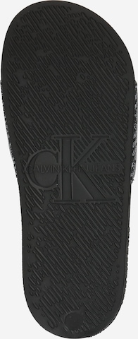 Calvin Klein JeansNatikače s potpeticom - crna boja