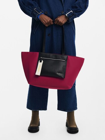 Desigual Shopper 'Priori Cahuil' in Pink
