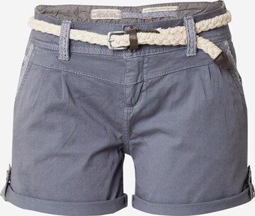 regular Pantaloni con pieghe di Eight2Nine in blu: frontale