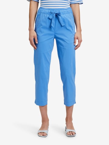 Betty & Co Regular Pants in Blue: front