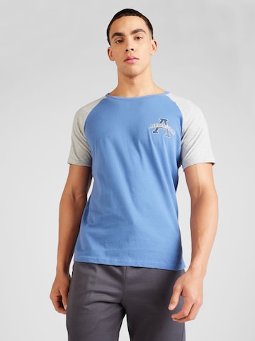 T-Shirt AÉROPOSTALE en bleu : devant