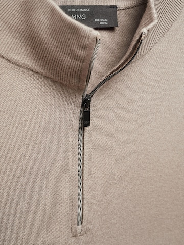 MANGO MAN Pullover in Grau